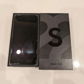 鬼値下げ中！Galaxy S22 ブラック 本体 箱付きSIMフリー