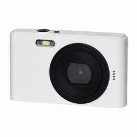 KEIYO コンパクトデジカメ ツートンカラーがかわいい 初めてのデジカメから日常のおてごろ使いに ホワイト×ブラック NT-DC001-WBK