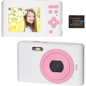 ケイヨウ コンパクトデジタルカメラ ホワイト×ピンク [写真 4400万画素 軽量 コンパクト ツートン かわいい] NT-DC001(WPK)