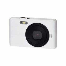 【送料無料】KEIYO コンパクトデジカメ ツートンカラーがかわいい 初めてのデジカメから日常のおてごろ使いに ホワイト×ブラック NT-DC001-WBK