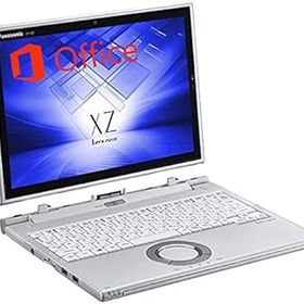 【中古】【Microsoft Office2019&Windows10搭載】Panasonic Let's note CF-XZ6 第7世代Core i5-7200U@2.5GHz／8GBメモリ／SSD 256GB／12インチQHD／Webカ