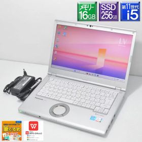 美品 Win11Pro SSD搭載【中古】パナソニック レッツノート CF-LV1UDLKSCore i5 1145G7 2.6GHzSSD256GB(NVMe) メモリー16GBWi-Fi6 Bluetooth5.114型フルHD Win11Pro