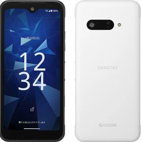 法人向け5Gスマートフォン DIGNO SX4 ホワイト(MediaTek Dimensity6100/4GB/64GB/Android 14/Android 15/5.83型/SIMスロット：あり)