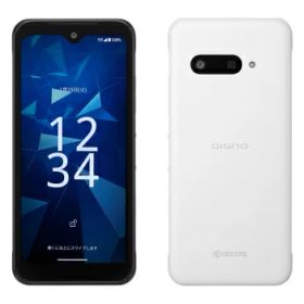 京セラ 法人向け5Gスマートフォン DIGNO SX4 ホワイト KC-S305W
