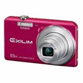 【中古】【良い】CASIO EXILIM デジタルカメラ 1610万画素CCD 広角26mm 光学6倍ズーム レッド EX-ZS25RD
