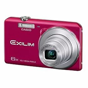 【中古】(非常に良い)CASIO デジタルカメラ EXILIM 1610万画素 6倍 レッド EX-ZS25RD