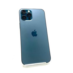 アップル(Apple)の【全額返金保証】【最速発送】Apple iPhone iPhone 12 Pro Max 128GB パシフィックブルー Softbank SIMフリー 動作確認済(スマートフォン本体)