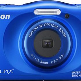 【中古】 Nikon デジタルカメラ COOLPIX W150 防水 W150BL クールピクス ブルー 当店保証30日間 人気 ミラーレス 一眼レフ 交換レンズ カメラ