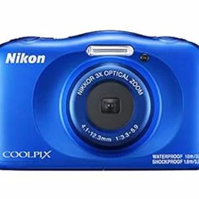 【中古】(非常に良い)Nikon デジタルカメラ COOLPIX W150 防水 W150BL クールピクス ブルー