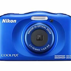 【中古】【良い】Nikon デジタルカメラ COOLPIX W150 防水 W150BL クールピクス ブルー
