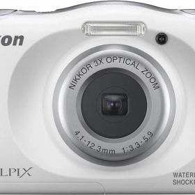 【中古】Nikon デジタルカメラ COOLPIX W150 防水 W150WH クールピクス ホワイト当店保証30日間 人気モデル 高画質 売れ筋