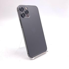 アップル(Apple)の【全額返金保証】【最速発送】Apple iPhone iPhone 12 Pro 256GB グラファイト docomo 動作確認済(スマートフォン本体)