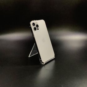 アップル(Apple)の【全額返金保証】【最速発送】Apple iPhone iPhone 12 Pro 128GB シルバー au 動作確認済(スマートフォン本体)