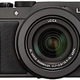 【中古】パナソニック コンパクトデジタルカメラ ルミックス LX100 4/3型センサー搭載 4K動画対応 ブラック DMC-LX100-K