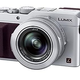 【中古】（非常に良い）パナソニック コンパクトデジタルカメラ ルミックス LX100 4/3型センサー搭載 4K動画対応 シルバー DMC-LX100-S
