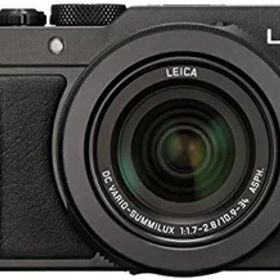 【中古】 パナソニック コンパクトデジタルカメラ ルミックス LX100 4/3型センサー搭載 4K動画対応 ブラック DMC-LX100-K