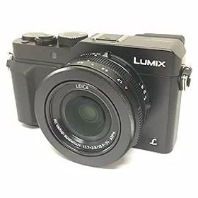 【中古】パナソニック コンパクトデジタルカメラ ルミックス LX100 4/3型センサー搭載 4K動画対応 ブラック DMC-LX100-K