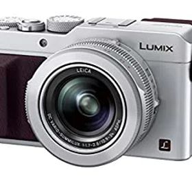 【中古】(非常に良い)パナソニック コンパクトデジタルカメラ ルミックス LX100 4／3型センサー搭載 4K動画対応 シルバー DMC-LX100-S