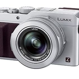 【中古】［非常に良い］パナソニック コンパクトデジタルカメラ ルミックス LX100 4/3型センサー搭載 4K動画対応 シルバー DMC-LX100-S