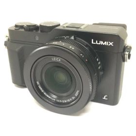 【中古】パナソニック コンパクトデジタルカメラ ルミックス LX100 ブラック 4/3型センサー搭載 4K動画対応 ブラック DMC-LX100-K カメラ 中古 人気 おすすめ 高画質