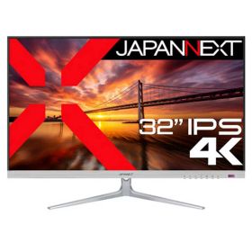 JAPANNEXT 32インチ IPSパネル搭載 4K(3840x2160)解像度 液晶モニター HDMI DP HDR PBP/PIP機能搭載 ［32型 /4K(3840×2160) /ワイド］ JN-IPS321UHD