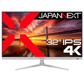 JAPANNEXT｜ジャパンネクスト 液晶ディスプレイ(32型/IPS(AHVA)/4K 3840×2160/60Hz/12ms/HDR10/HDMI2.1/DP1.4/USB TYPE-C/VESA/PIP・PBP対応/1年保証)(ブラック) JN-IPS321UHD