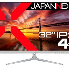 JAPANNEXT JN-IPS321UHD 液晶ディスプレイ 32型/ 3840×2160/ DP×2、HDMI×2/ ブラック/ スピーカー有/ 2年保証