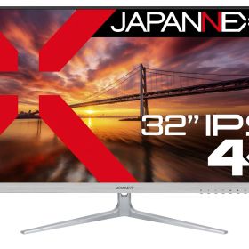 JAPANNEXT 32インチ モニター 4K UHD 3840x2160解像度 IPS ディスプレイ (/ スピーカー内蔵/ブルーライトカット) JN-IPS321UHD