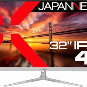 JAPANNEXT ジャパンネクスト 4K対応32型液晶ディスプレイ(IPS/DPx2/HDMIx2/スピーカー/チルト) JN-IPS321UHD 単品購入のみ可（同一商品であれば複数購入可） クレジットカード 代金引換決済のみ