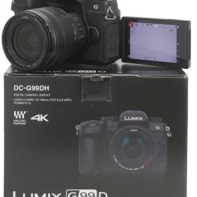 【Panasonic】パナソニック『LUMIX G99D 標準ズームレンズキット』DC-G99DH-K 2022年10月発売 ミラーレス一眼カメラ 1週間保証【中古】