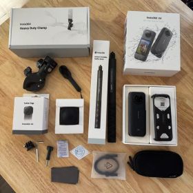 ほぼ新品 Insta360 X4 バイク撮影ハンドルモデル/令6年7月28日購入