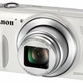 【中古】【非常に良い】Canon デジタルカメラ Power Shot SX600 HS ホワイト 光学18倍ズーム PSSX600HS(WH) 9jupf8b