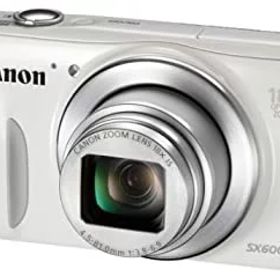 【中古】(非常に良い)Canon デジタルカメラ Power Shot SX600 HS ホワイト 光学18倍ズーム PSSX600HS(WH)
