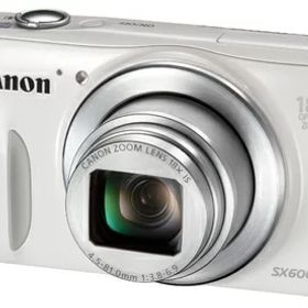 【中古】 Canon デジタルカメラ Power Shot SX600 HS ホワイト 光学18倍ズーム PSSX600HS(WH)