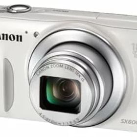 【中古】【良い】Canon デジタルカメラ Power Shot SX600 HS ホワイト 光学18倍ズーム PSSX600HS(WH)