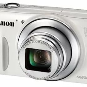 【中古】（非常に良い）Canon デジタルカメラ Power Shot SX600 HS ホワイト 光学18倍ズーム PSSX600HS(WH)