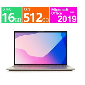 Wi-Fi Direct対応 エコマーク NEC ノートパソコン 14 型 LAVIE NEXTREME Carbon XC550/FAG PC-XC550FAG [ペールゴールド] 第12世代 インテル Core i5 1235U 10コア メモリ:16GB(LPDDR5) SSD：512GB Windows 11 Home64bit 顔認証 Wi-Fi 6 Office2019 メーカー再生品(新品同様)