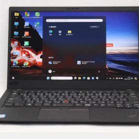 送料無料 あす楽対応 即日発送 中古 フルHD タッチ 14インチ Lenovo ThinkPad 6th X1 Carbon Windows11 高性能 八世代Core i5-8250U 8GB 爆速NVMe式256GB-SSD カメラ 無線 Office付 Win11【ノートパソコン 中古パソコン 中古PC】（Windows10も対応可能 Win10）