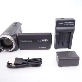 【極上品】パナソニック Panasonic HDビデオカメラ V480MS ブラック HC-V480MS-K [W2603038A]