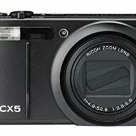 【中古】RICOH ハイブリッドAFシステム搭載 光学10.7倍ズーム CX5 ブラック CX5BK wgteh8f