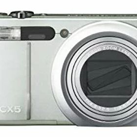 【中古】RICOH ハイブリッドAFシステム搭載 光学10.7倍ズーム CX5 グリーンシルバー CX5GS wgteh8f