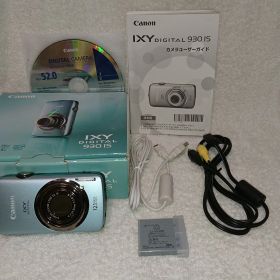 【中古】【非常に良い】Canon デジタルカメラ IXY DIGITAL 930 IS ブルー IXYD930IS(BL)