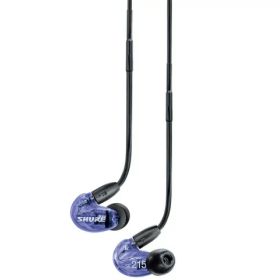【ポイント10倍】 SHURE イヤホン・ヘッドホン SE215 Special Edition SE215SPE-PL-A [パープル] [タイプ：カナル型 駆動方式：ダイナミック型] 【P10倍】