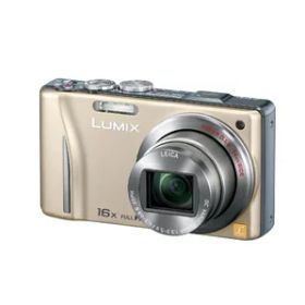 【中古】 パナソニック デジタルカメラ LUMIX TZ20 ゴールド DMC-TZ20-N