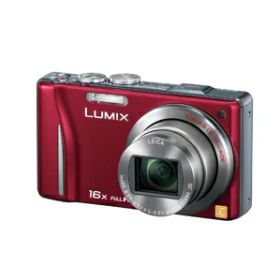 【中古】 パナソニック デジタルカメラ LUMIX TZ20 レッド DMC-TZ20-R