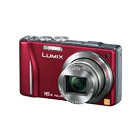 【中古】パナソニック デジタルカメラ LUMIX TZ20 レッド DMC-TZ20-R