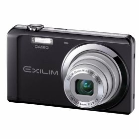 【中古】【非常に良い】Casio Exilim エクシリム EX-ZS5 ブラック 14 MP スタイリッシュでスリムなデジタルカメラ 5倍広角ズーム付き