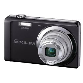 【中古】【非常に良い】Casio Exilim エクシリム EX-ZS5 ブラック 14 MP スタイリッシュでスリムなデジタルカメラ 5倍広角ズーム付き
