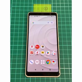 アローズ(arrows)の【5】ドコモ arrows Be4 F-41A ホワイト SIMロック解除済(スマートフォン本体)