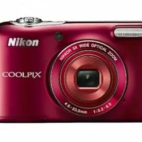 【中古】Nikon デジタルカメラ COOLPIX L30 5倍ズーム 2005万画素 乾電池タイプ レッド L30RD